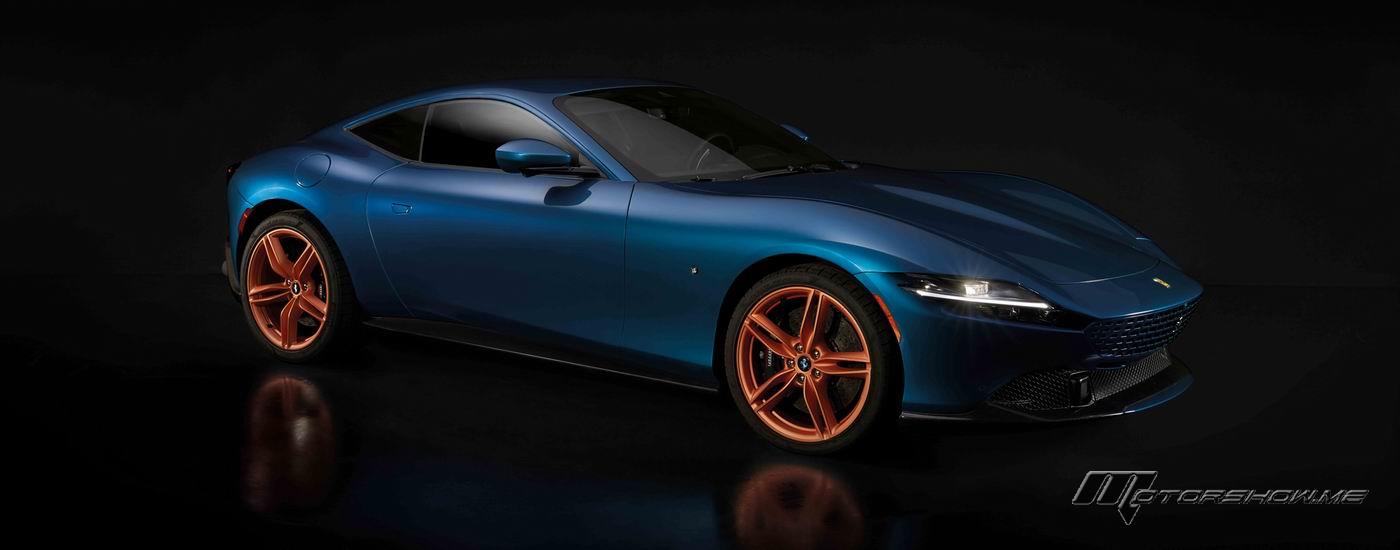 Ferrari Unveiled a One Of A Kind Roma Model Crafted By Its Bespoke