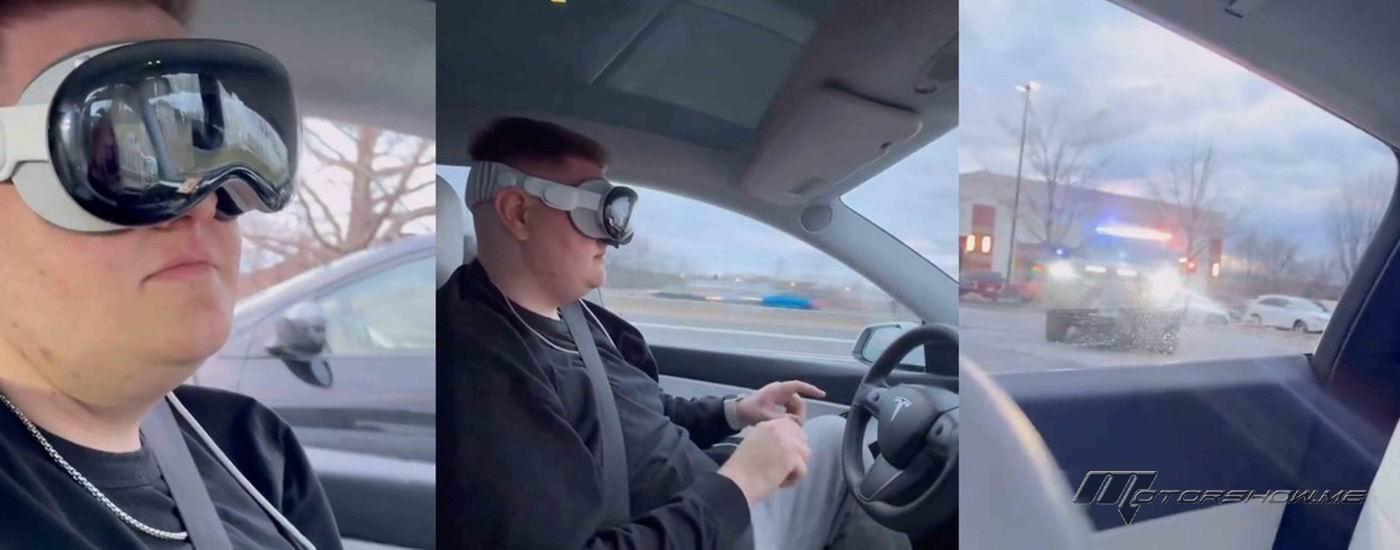 هل يمكن قيادة السيارة بـ نظارة ابل؟