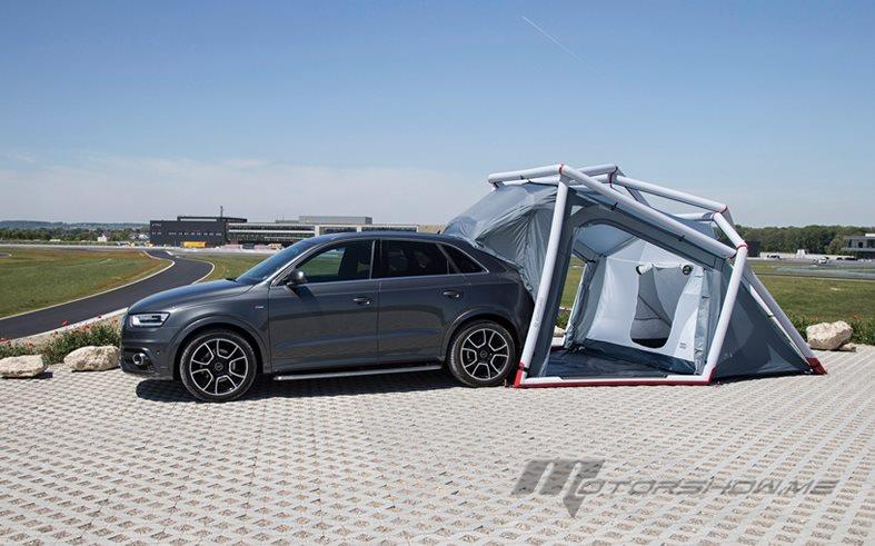 هيمبلانيت تطور خيمة مخصصة لسيارة أودي Q3 كواترو