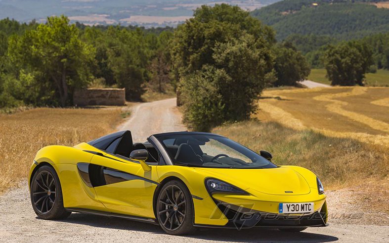 Mclaren 570s Spider A Cabrio With High Performance