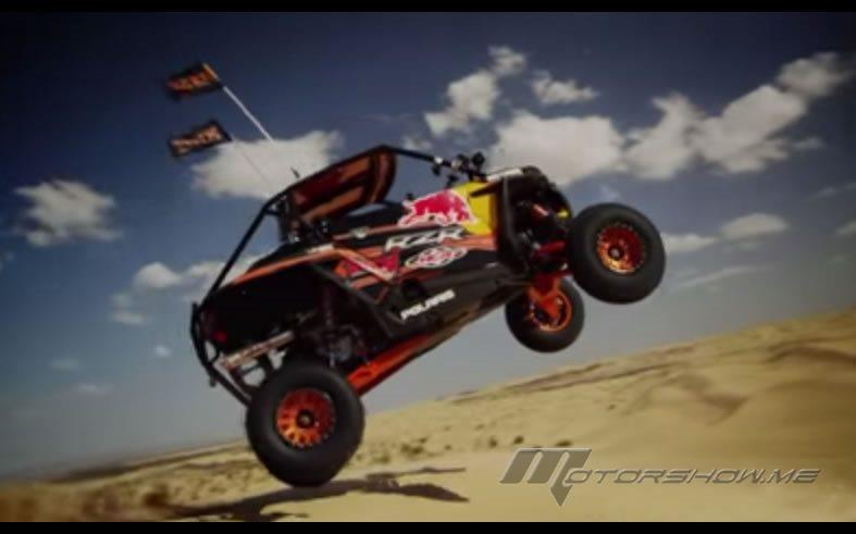4 athletes rip out the Californian dunes in their own custom Polaris RZR XP1000&#39;s