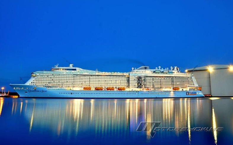 بالصور: Quantum of the Seas أكبر سفينة ركاب في العالم تعبر قناة السويس لأوّل مرة في التاريخ
