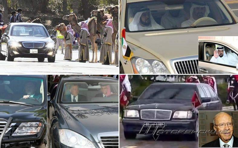 بالصور: تعرفوا على سيارات الرؤساء والملوك العرب!