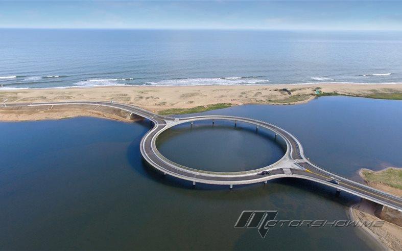 بالفيديو: هل تعلمون لماذا تمّ إنشاء هذا الجسر بشكل دائري؟