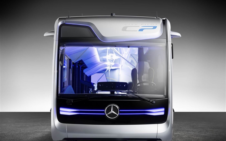  2016 Mercedes Future Bus: A More Attractive City Bus with a Revolutionary Design 
