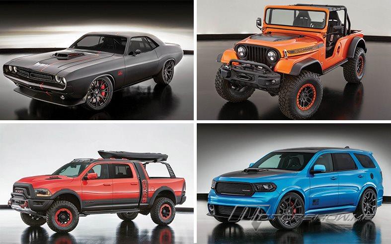 Mopar Built Six Vehicles Specifically for the 2016 SEMA Show