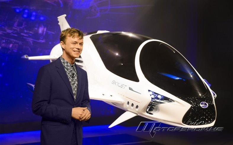 Lexus and Valerian Star Dane DeHaan Introduce the Skyjet