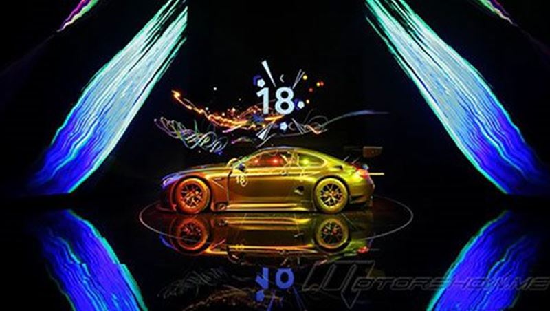 2017 M6 GT3 Art Car #18 by Cao Fei