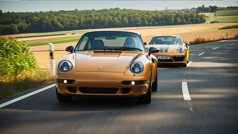 2019 Gold 911 Turbo Exclusive Series