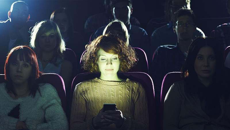 Don’t Use Your Mobile Phones at the Movies 