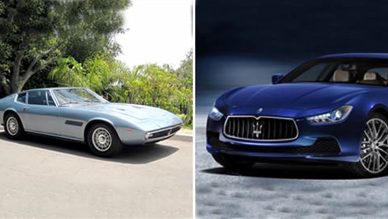 Maserati Ghibli 1969 vs. Ghibli 2015