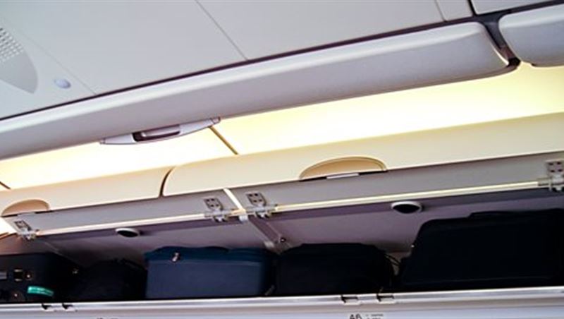 Use Your Own Space in the Luggage Compartment on the Plane