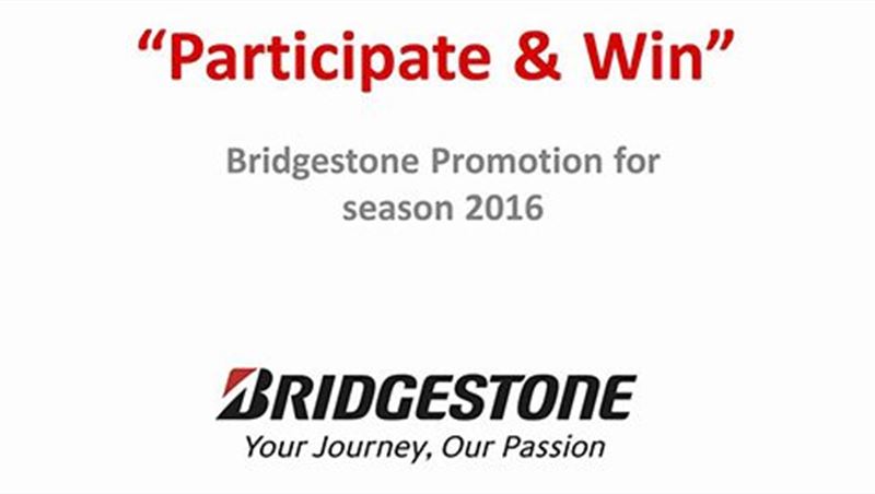 Bridgestone VIP Card Competition 2016