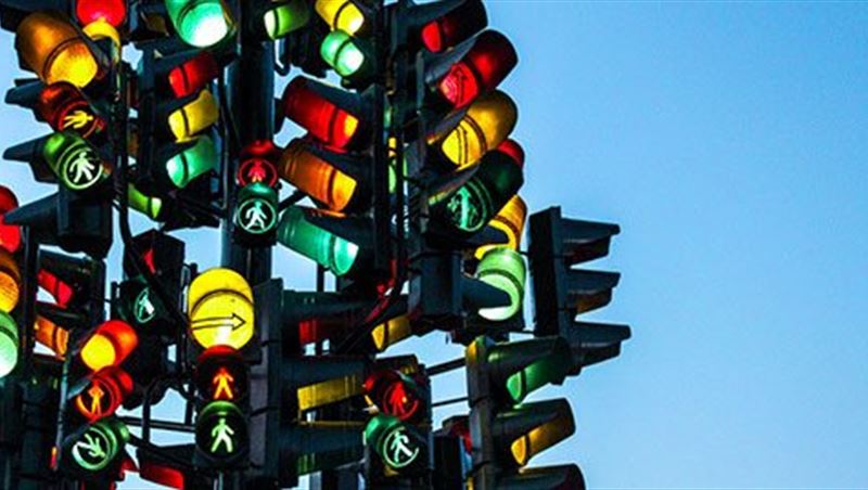 Twisted Traffic Light