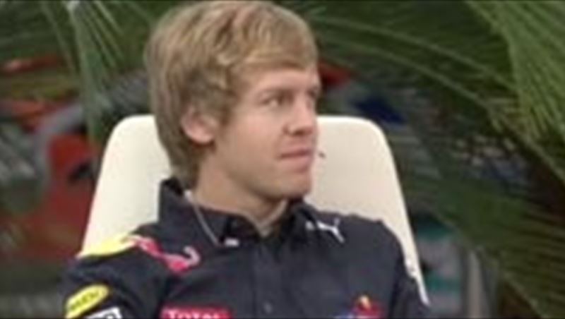 Sebastian Vettel returns home as 2010 F1 World Champion