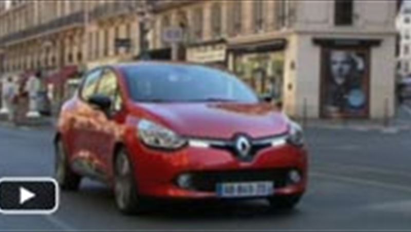 Renault Clio IV 2013 and the Renault plant in Flins 