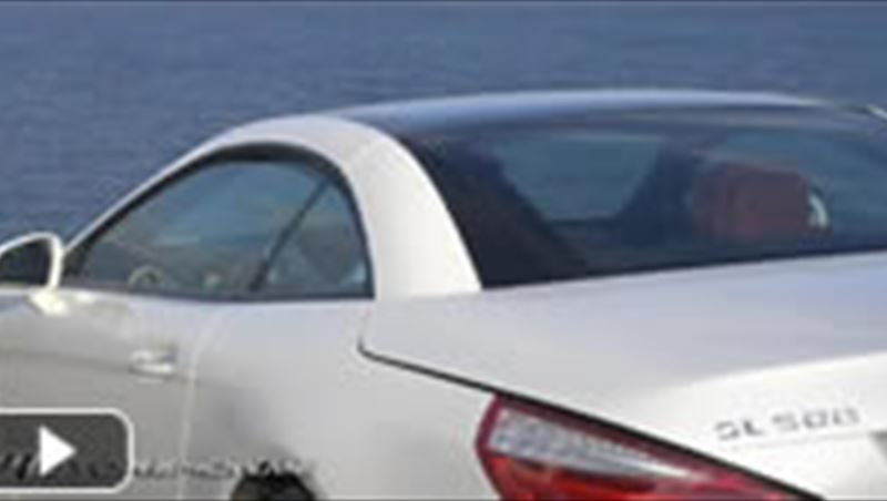 Mercedes SL model range in Marbella 2012