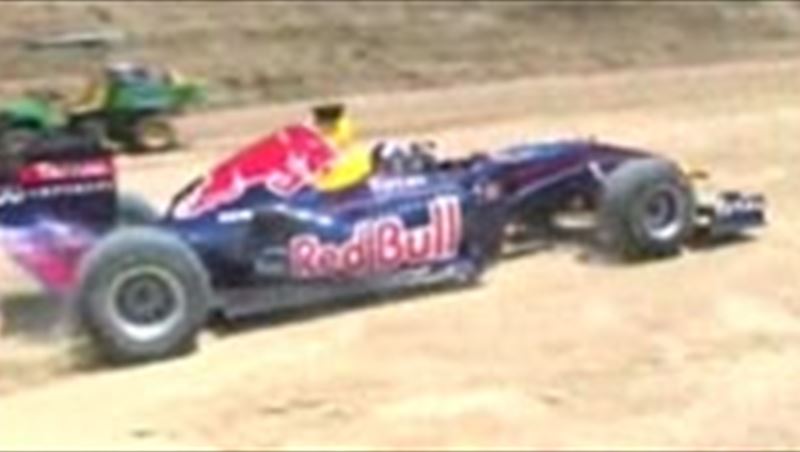 First roll-out on the Circuit of America by Red Bull Racing