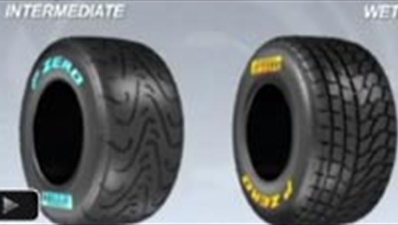 F1 Tires presented by Mercedes GP (Pirelli F1)