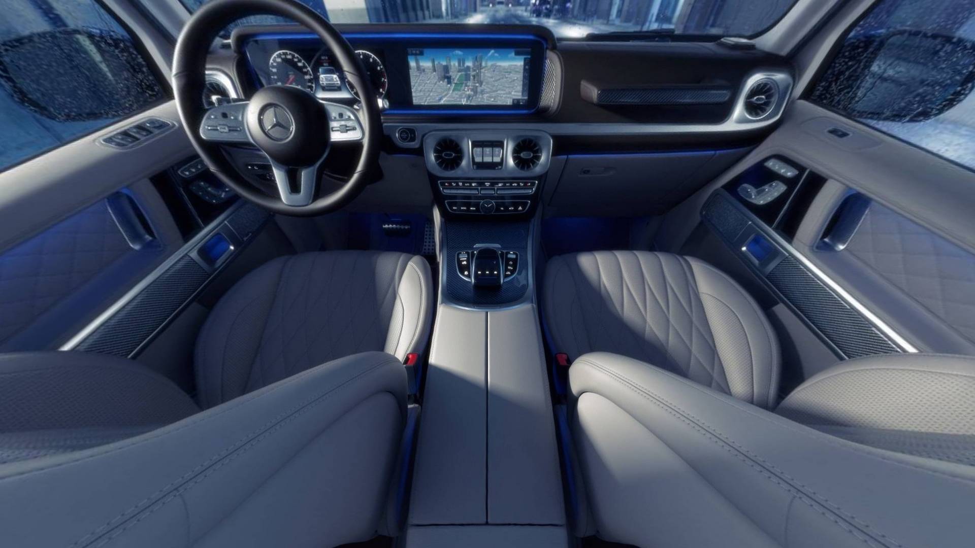 Check Out The Interior of The 2019 Mercedes G Class