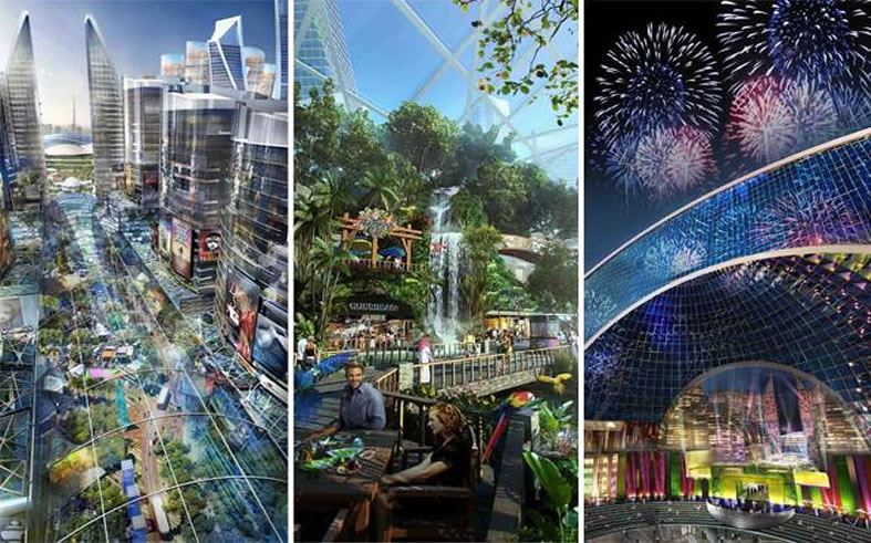 First look: Dubai&#39;s Mall of the World in pictures