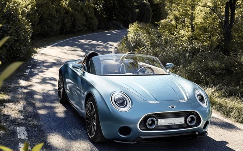 MINI Superleggera™ Vision...A sensational open two-seater.