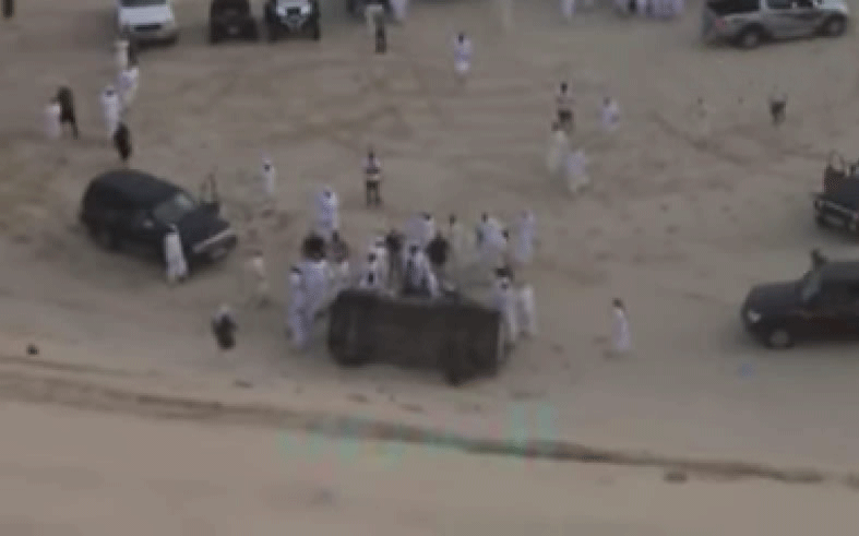 فيديو لمسلسل مأساة التفحيط في السعودية
