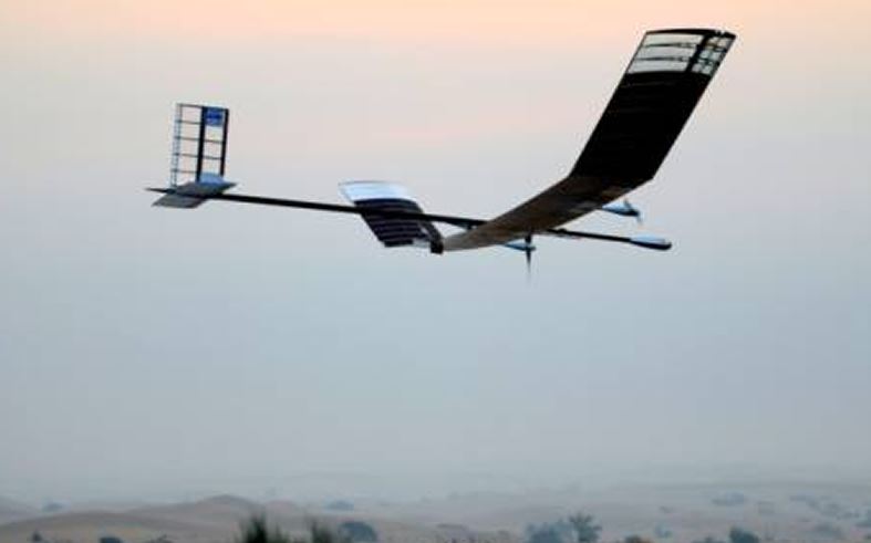 دبي تطلق &quot;سوبر كرافت&quot; تعمل على الطاقة الشمسيّة بدون طيار يمكن أن تطير لمدة أسابيع!!