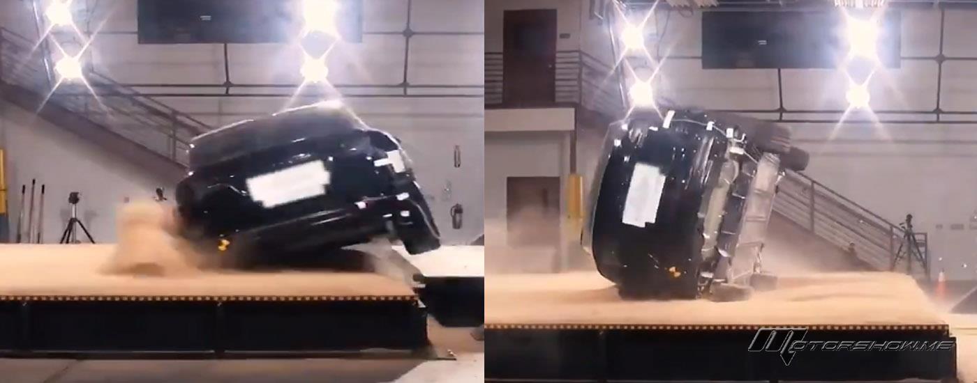 بالفيديو: شاهد كيف تختبر سيارة تيسلا متانتها أثناء الصدمات