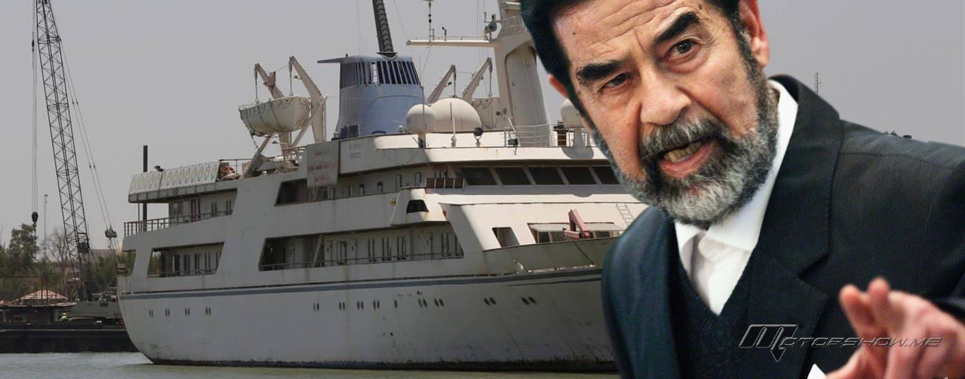 بالصور: هذا ما حصل بيخت صدام حسين