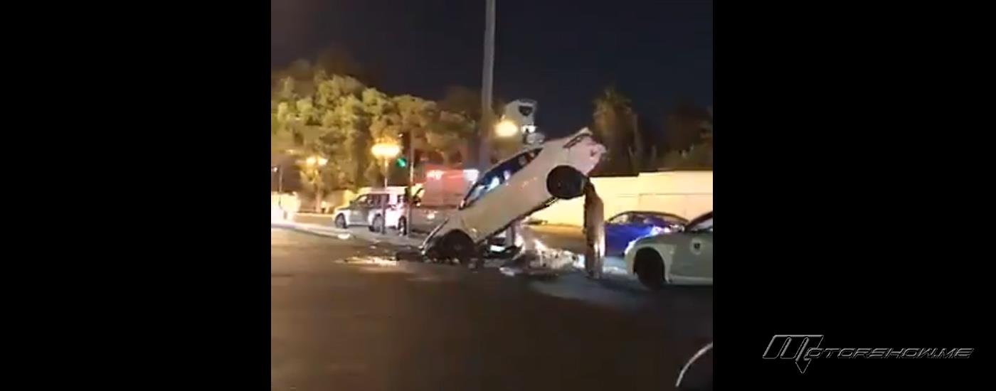 فيديو: الشرطة السعودية تنكر وجود امرأة وراء الحادث المروع