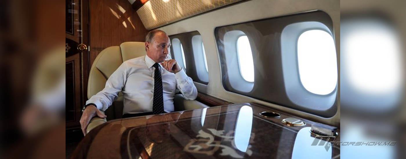 بالصور: جولة داخل طائرة بوتين الخاصة