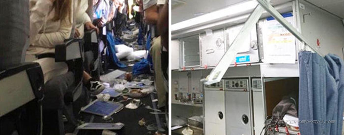 بالصور والفيديو: إصابة 15 راكبًا بعد تعرض الطائرة إلى اضطرابات شديدة