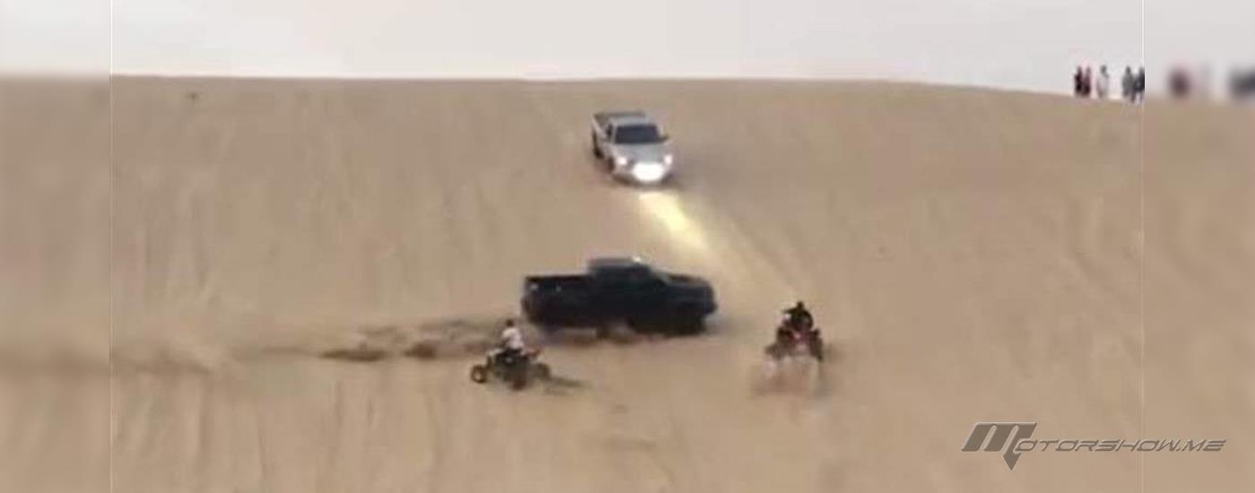 بالفيديو: حادث مروّع في صحراء قطر... شاهدوا ماذا حصل!