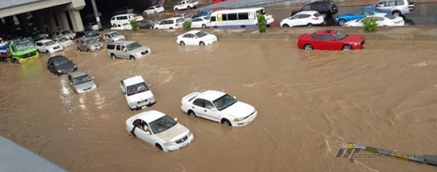 الأمطار والفيضانات تضرب المملكة العربية السعودية