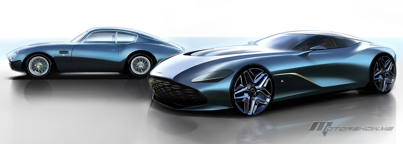 رسومات تفصيلية لسيارة أستون مارتن DBS GT ZAGATO
