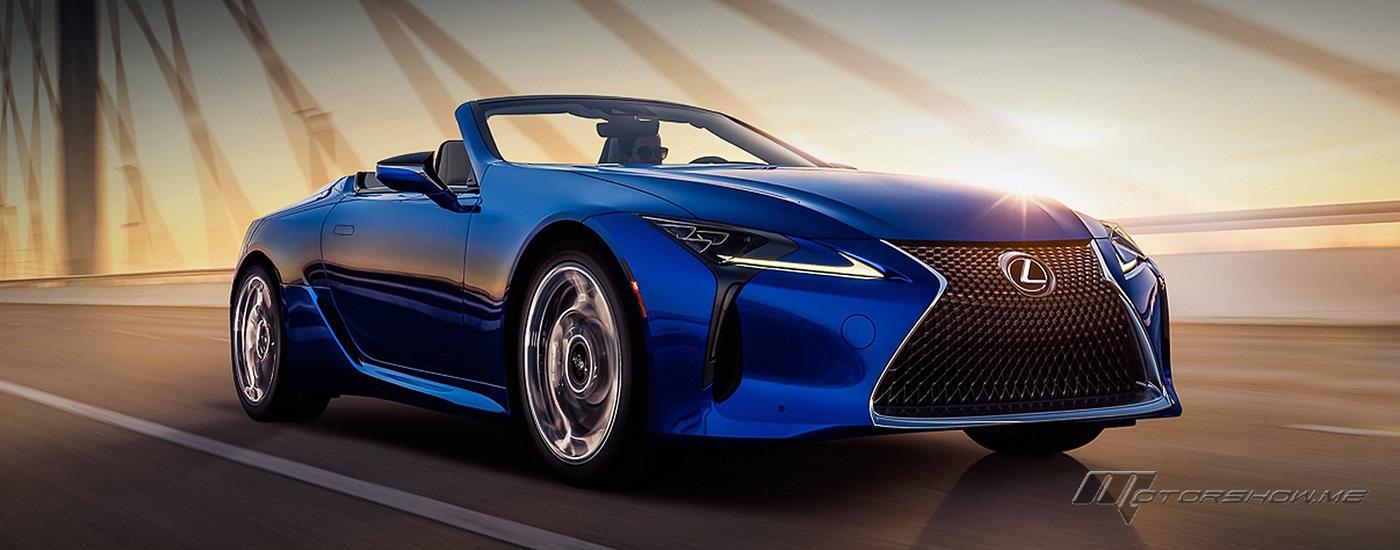 In Pictures: The New Lexus LC Convertible Regatta Edition!