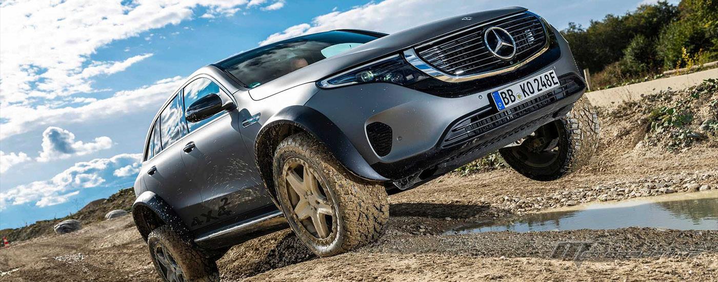 In Pictures: Mercedes-Benz Unveils Electric &quot;EQC 4x4 Squared&quot; Concept!