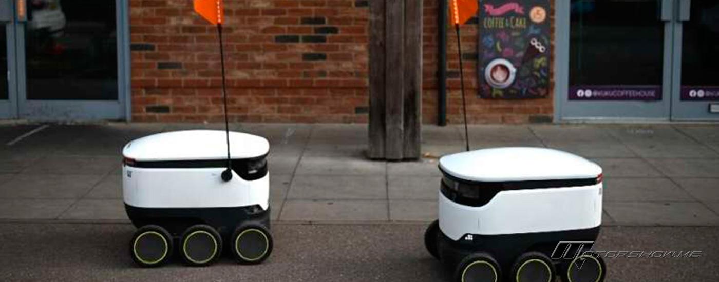 روبوتات التوصيل تتخلّص من ضغوط التسوق في مدينة بريطانية