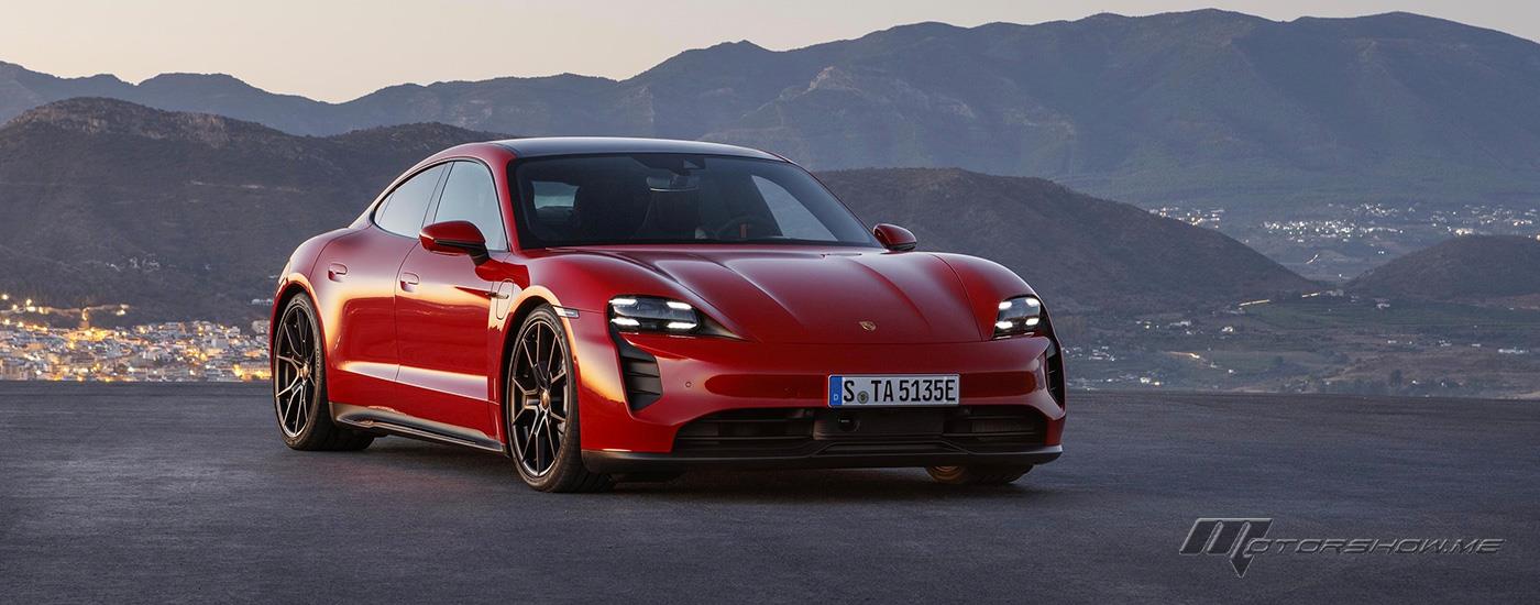 Porsche Launches New GTS Versions of the Taycan Electric Car
