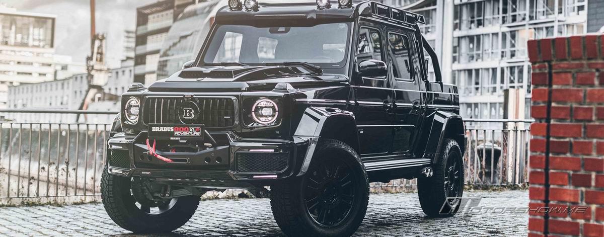 BRABUS 800 Adventure XLP SUPERBLACK Based on the Mercedes-AMG G63