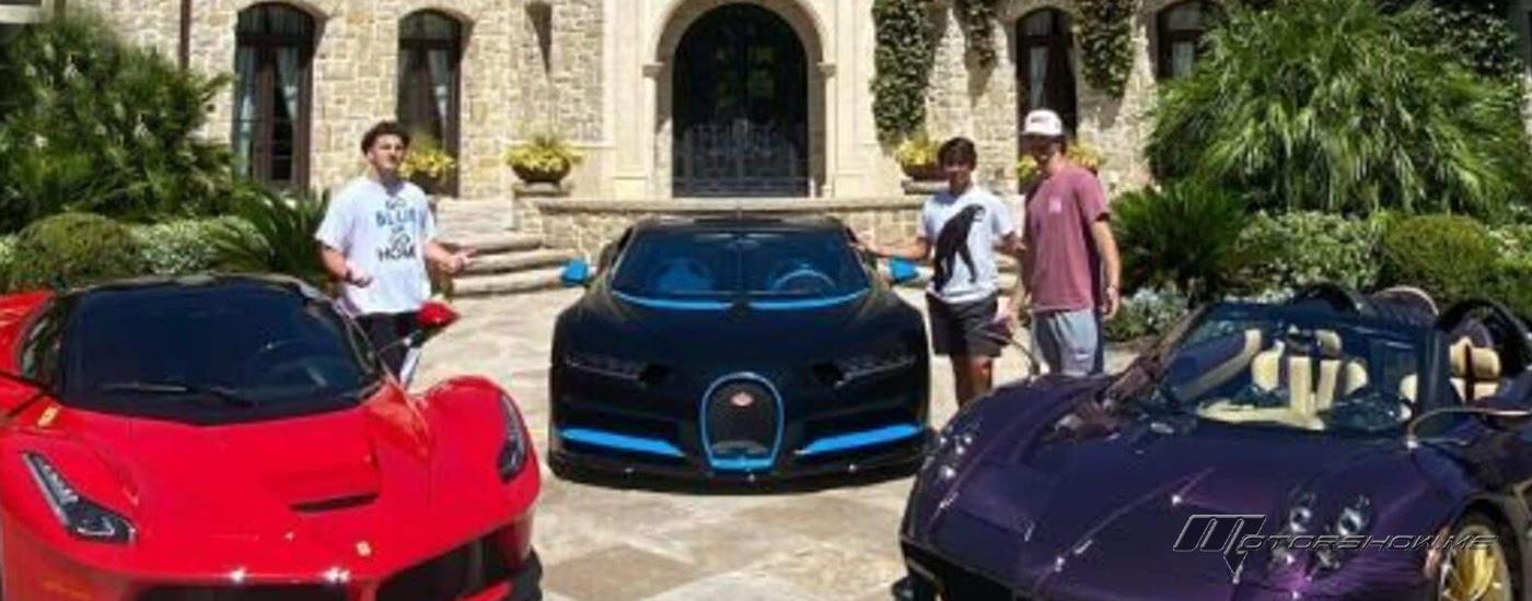 يوتيوبر يبلغ 15 عاماً يمتلك أسطول سيارات بقيمة 15 مليون دولار