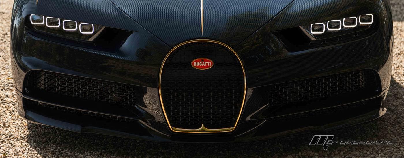 24-Karat Decor Parts Adorn the Bugatti Chiron for the First Time
