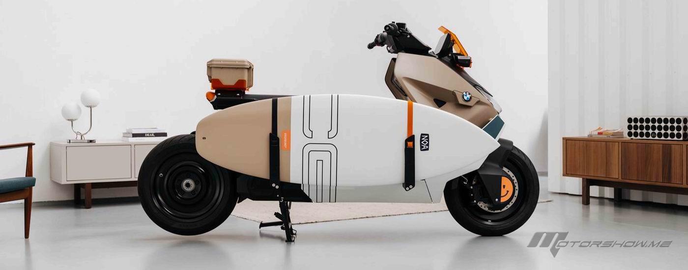 BMW Motorrad Presented the BMW CE 04 Vagabund Moto Concept