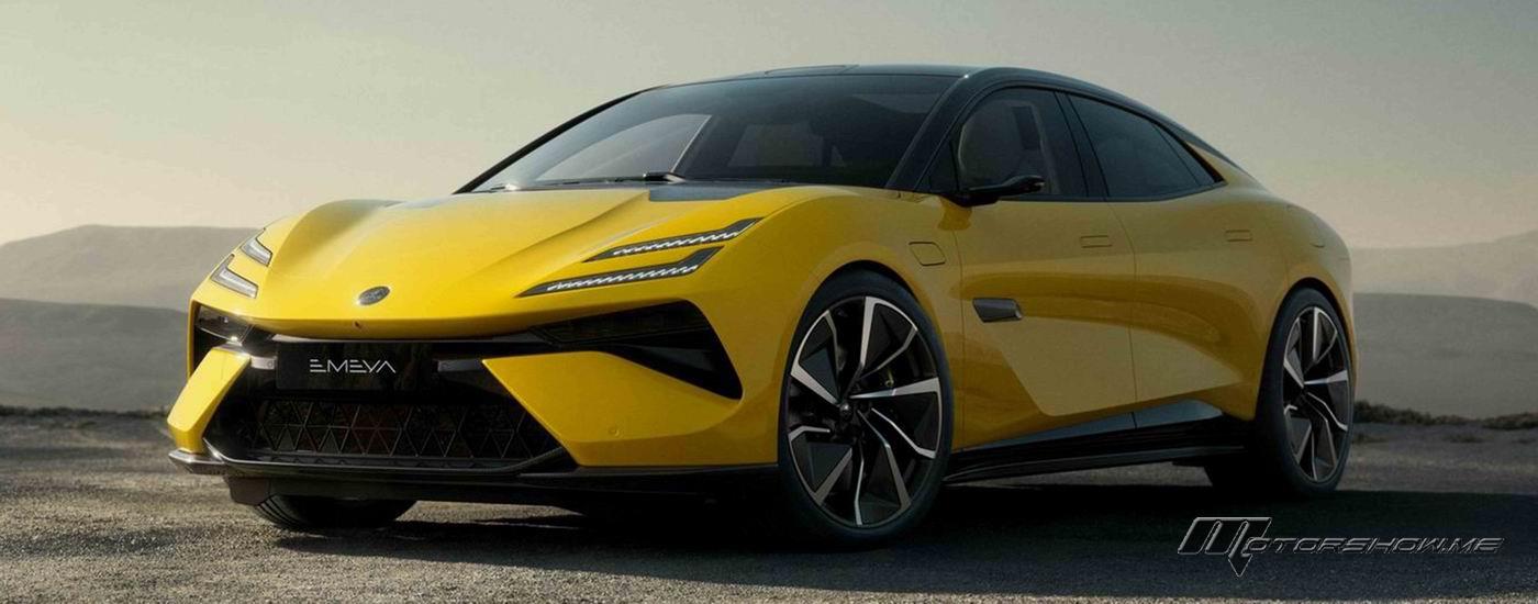 The 2025 Lotus Emeya EV Chases the Porsche Taycan with Up to 905 HP