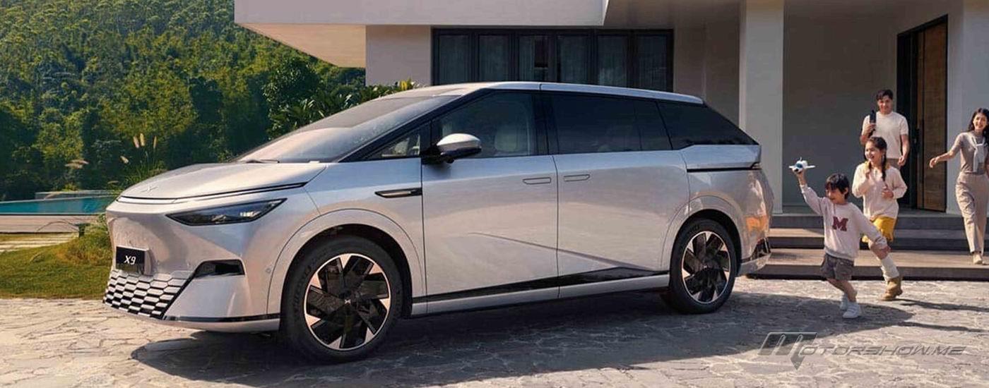 اكس بينج تطلق سيارتها العائلية الجديدة X9 مع مميزات قيادة ذكية