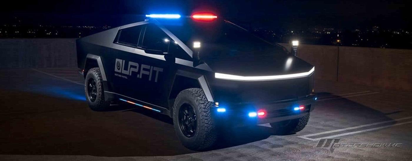 تسلا سايبر تراك 2024 تتحول إلى سيارة شرطة