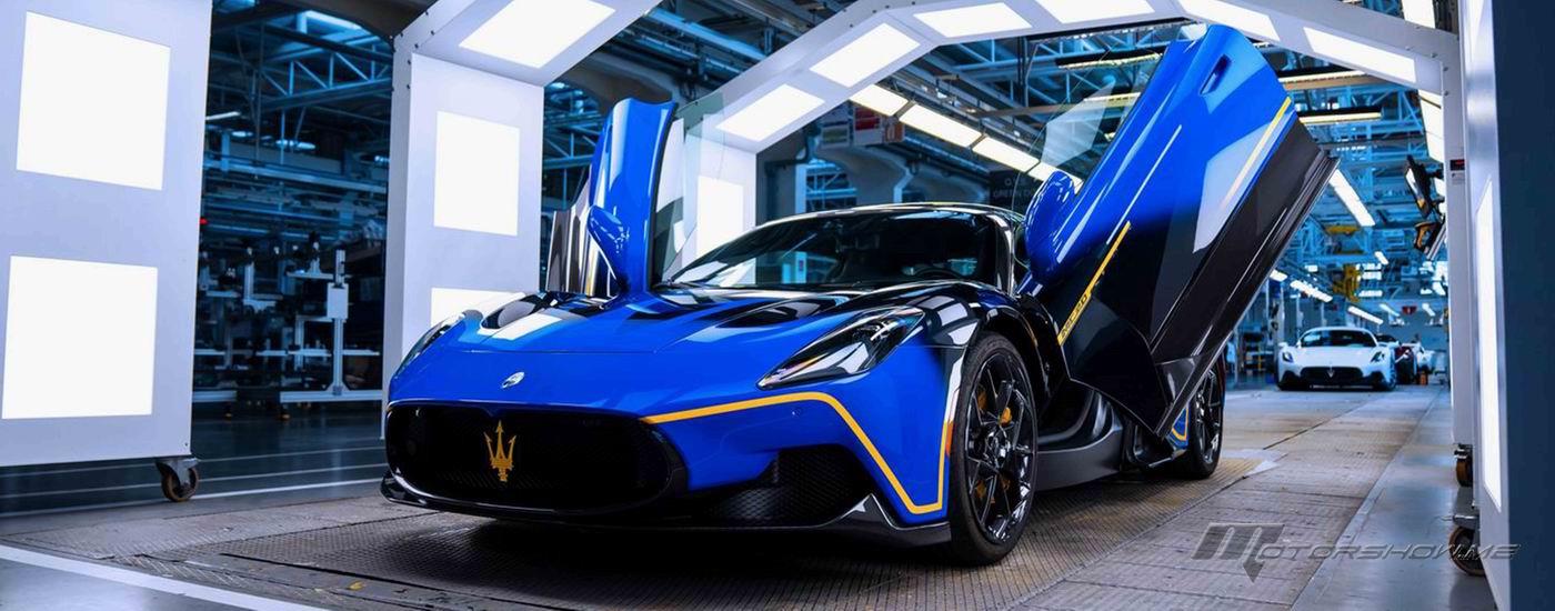 Maserati at Monterey Car Week: Unveiling a New MC20-Derived Supercar to Celebrate 110 Years of Innovation