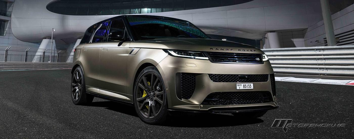 Range Rover Sport SV Edition One Smashes Yas Marina Circuit Lap Record for Fastest SUV And Four-Door Production Vehicle