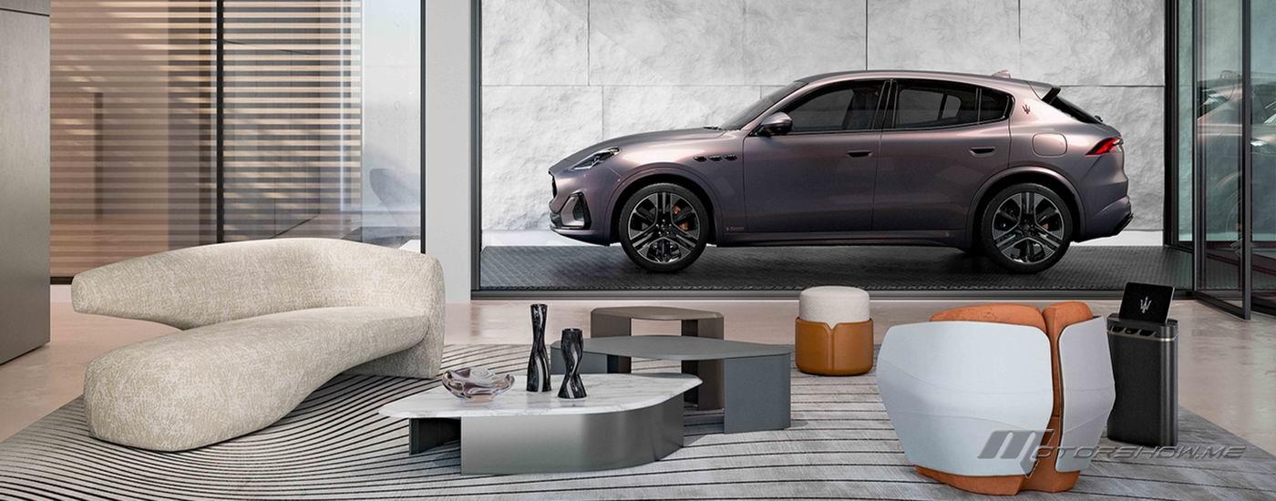 Maserati and Giorgetti Unveil an Interior Collection and a Fuoriserie Grecale One-Off at Milan Design Week